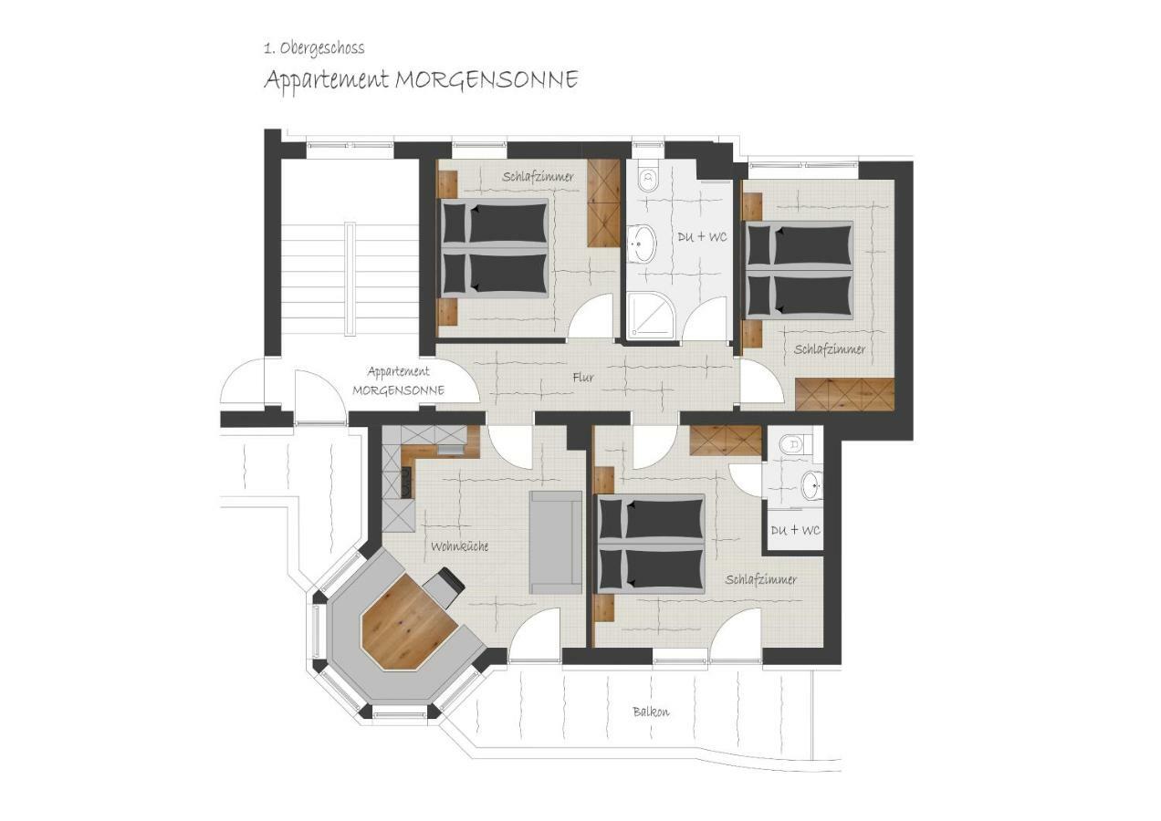 Appartement Ahornblick Schwendau Exteriör bild